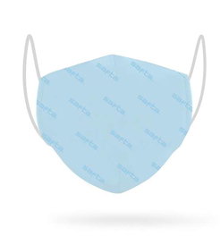 Mascarilla Higiénica de Tela Reutilizable Safta Adulto Azul cielo