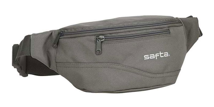 Safta Riñonera Gris Humo - Modelos Surtidos Safta Riñonera Gris Humo - Modelos Surtidos
