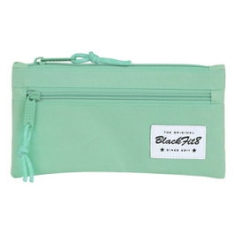 Safta Portatodo Blackfit8 Turquesa con Dos Cremalleras