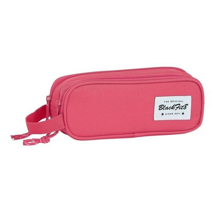 Safta Portatodo Doble Blackfit8 Fresa Rosa