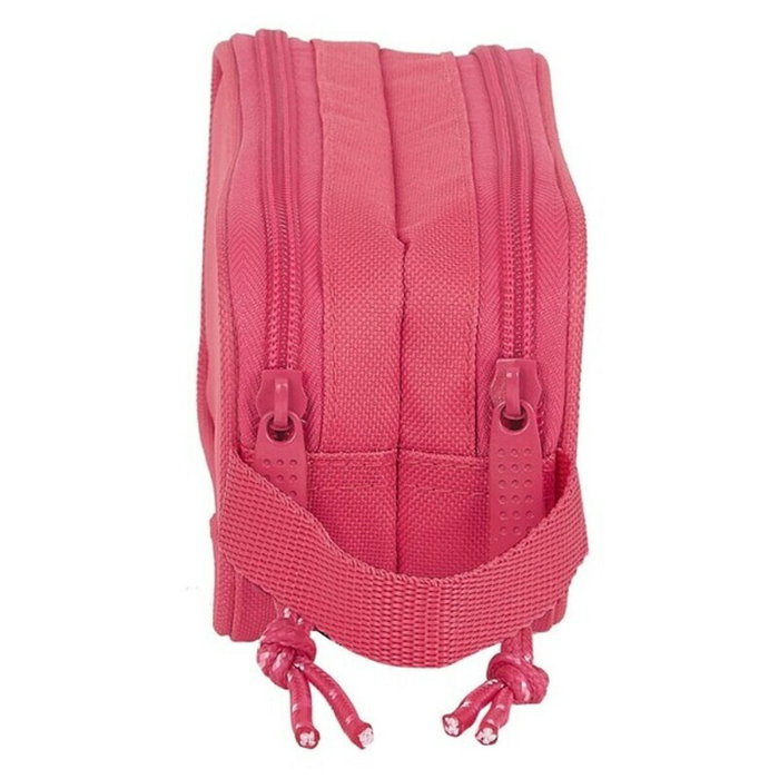 Safta Portatodo Doble Blackfit8 Fresa Rosa