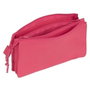 Safta Portatodo Blackfit8 Triple Fresa Rosa