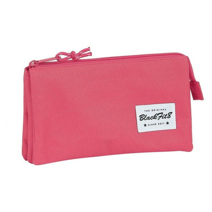 Safta Portatodo Blackfit8 Triple Fresa Rosa