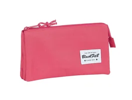 Safta Portatodo Blackfit8 Triple Fresa Rosa