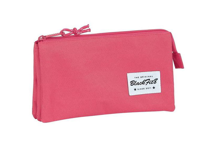 Safta Portatodo Triple Blackfit8 Fresa ROSA 600D POLYESTER