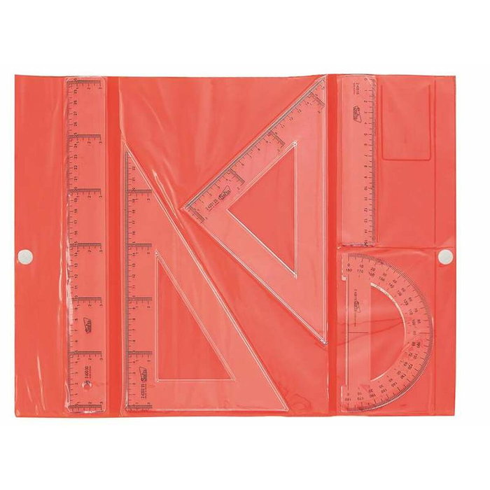 Safta Conjunto de Dibujo Escolar con Reglas