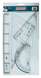 Safta Conjunto Dibujo Escolar Transparente