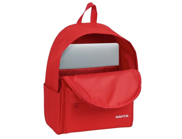 Safta Mochila para Portátil 14,1 Pulgadas Rojo