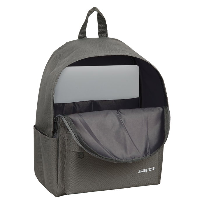Safta Mochila para Portátil 14,1 Pulgadas Gris Humo