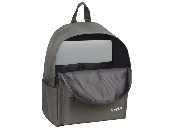 Safta Mochila para Portátil 14,1 Pulgadas Gris Humo