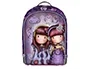 Mochila Escolar The Duet Gorjuss M572A Morado 32 x 45 x 13.5 cm