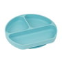 Safta Plato de Silicona con Ventosa Bear Azul