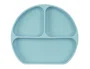 Safta Plato de Silicona con Ventosa Bear Azul