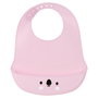 Safta Babero de Silicona Koala Pink