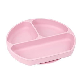 Plato de silicona con ventosa Safta M923 Silicona Ventosa Rosa (20,5 x 2,5 x 18 cm)