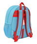 Mochila Escolar 3D Disney Pinocchio Rojo Azul claro