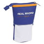 Estuche Real Madrid C.F. 812154898 Azul Blanco (8 x 19 x 6 cm)