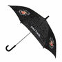 Safta Paraguas Manual Paul Frank Team Player Negro