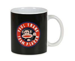 Taza Mug Paul Frank Team player Cerámica Negro (350 ml)