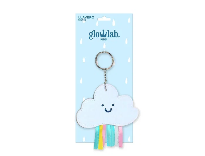 Safta Llavero Glowlab Kids Nube 80x30 mm