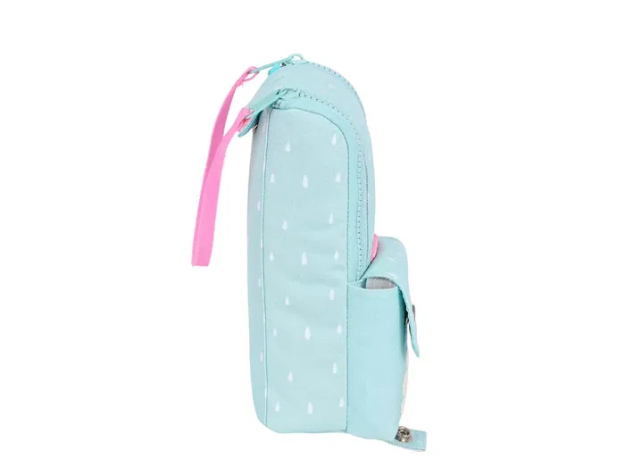 Estuche Escolar Glow Lab Nube Azul claro (6 x 6 x 21 cm)