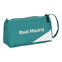 Estuche Escolar Real Madrid C.F. Blanco Verde Turquesa 20 x 11 x 8.5 cm (32 Piezas)