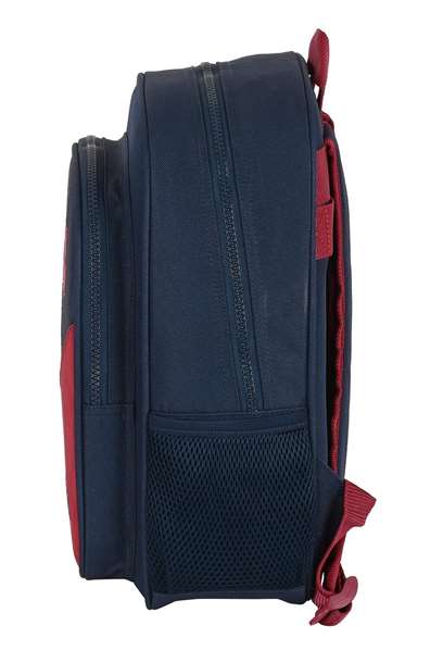 Mochila Escolar F.C. Barcelona Azul Granate (27 x 33 x 10 cm)