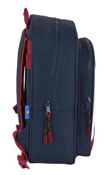 Mochila Escolar F.C. Barcelona Azul Granate (27 x 33 x 10 cm)