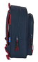 Mochila Escolar F.C. Barcelona Azul Granate (27 x 33 x 10 cm)