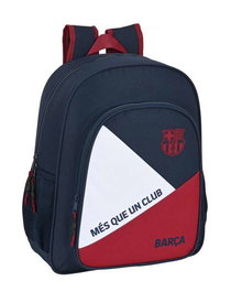 Mochila Escolar F.C. Barcelona Azul Granate (32 x 38 x 12 cm)