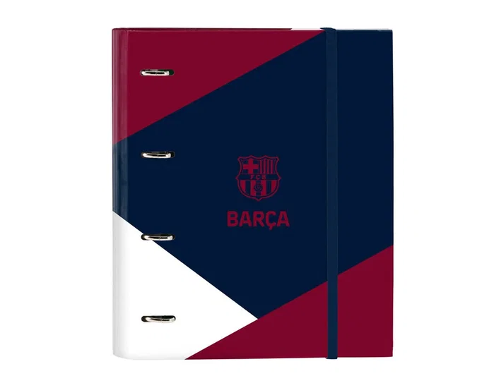 Safta Carpeta de Anillas F.C. Barcelona Corporativa con Recambio DIN A4