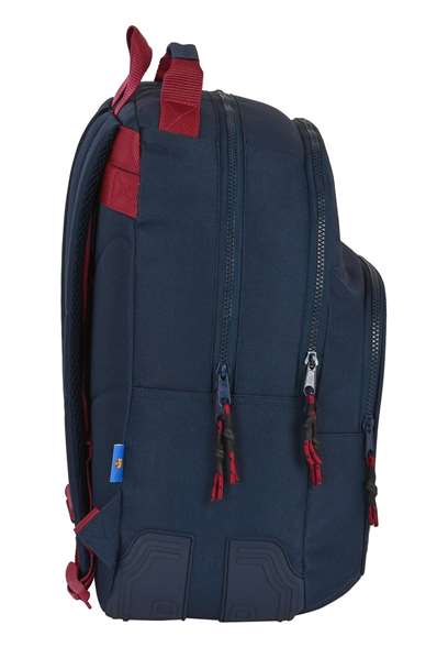 Mochila Escolar F.C. Barcelona Azul Granate (32 x 42 x 15 cm)