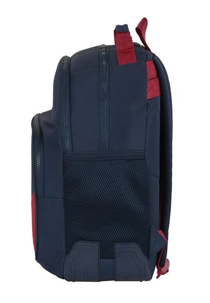 Mochila Escolar F.C. Barcelona Azul Granate (32 x 42 x 15 cm)