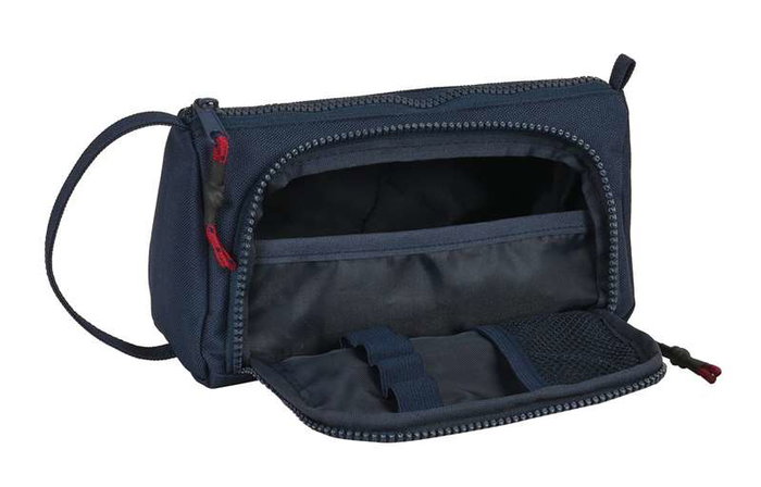 Estuche Escolar F.C. Barcelona Corporativa Azul Granate 20 x 11 x 8.5 cm