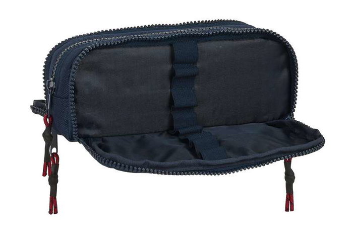 Estuche Escolar F.C. Barcelona Corporativa Azul Granate (21 x 8 x 8 cm)