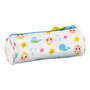 Estuche Escolar Cilíndrico CoComelon Blanco Multicolor (20 x 7 x 7 cm)
