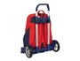 Mochila Escolar con Ruedas RFEF Rojo Azul (32 x 44 x 16 cm)
