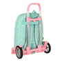 Mochila Escolar con Ruedas Benetton World Menta 30 x 46 x 14 cm