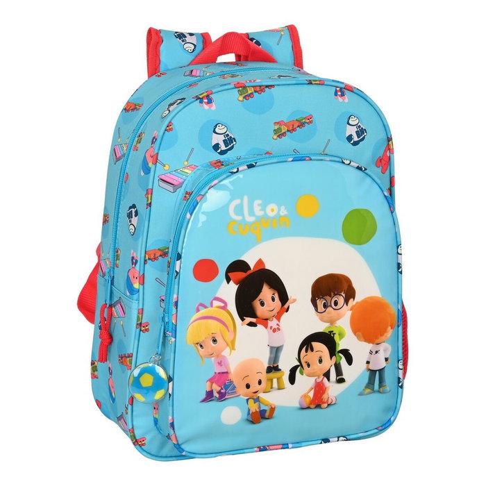 Mochila Escolar Cleo & Cuquin Good night Azul (26 x 34 x 11 cm) Mochila Escolar Cleo & Cuquin Good night Azul (26 x 34 x 11 cm)