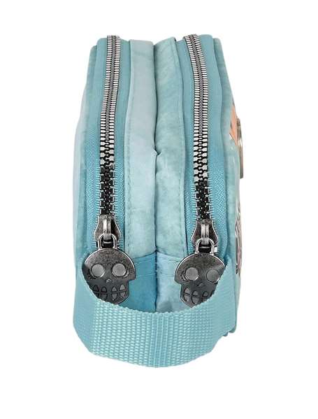 Safta Portatodo Doble Catrinas "Claire, Noelia Y Lila" 21x8x6cm