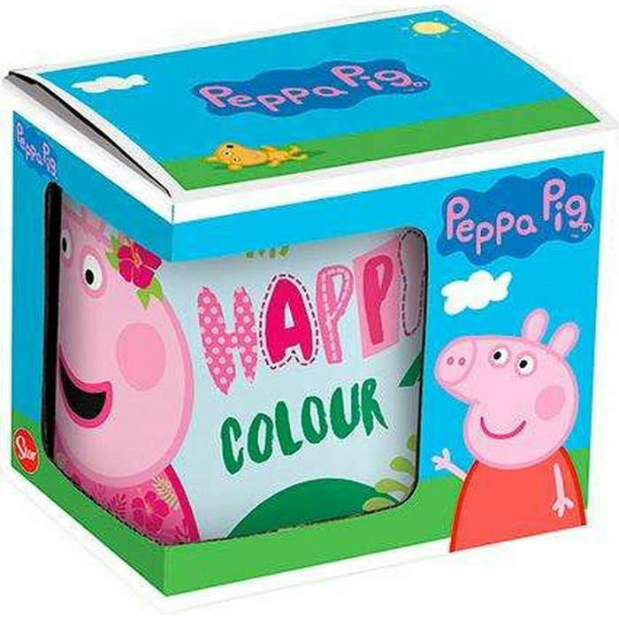 Safta Taza Grande Peppa Pig Having Fun 325ml - Modelos Surtidos