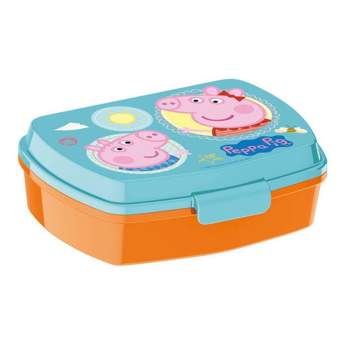 Safta Sandwichera Peppa Pig Having Fun Rosa Claro Safta Sandwichera Peppa Pig Having Fun Rosa Claro