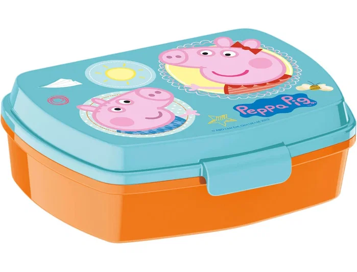 Safta Sandwichera Peppa Pig Having Fun Rosa Claro Safta Sandwichera Peppa Pig Having Fun Rosa Claro
