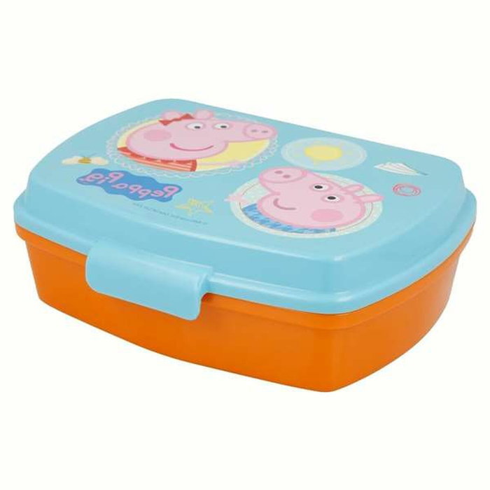 Safta Sandwichera Peppa Pig Having Fun Rosa Claro Safta Sandwichera Peppa Pig Having Fun Rosa Claro