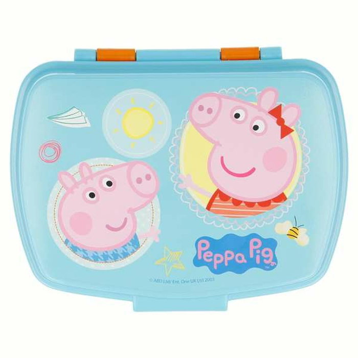 Safta Sandwichera Peppa Pig Having Fun Rosa Claro Safta Sandwichera Peppa Pig Having Fun Rosa Claro