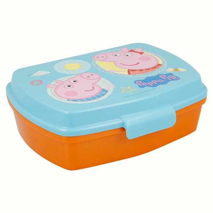 Safta Sandwichera Peppa Pig Having Fun Rosa Claro Safta Sandwichera Peppa Pig Having Fun Rosa Claro