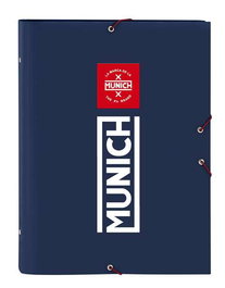 Carpeta Clasificadora Munich Storm Azul marino Escolar A4