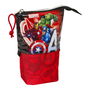 Estuche Cubilete The Avengers Infinity Rojo Negro (8 x 19 x 6 cm)