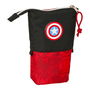 Estuche Cubilete The Avengers Infinity Rojo Negro (8 x 19 x 6 cm)