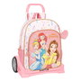 Mochila Escolar con Ruedas Princesses Disney Dream it Rosa 33 x 42 x 14 cm